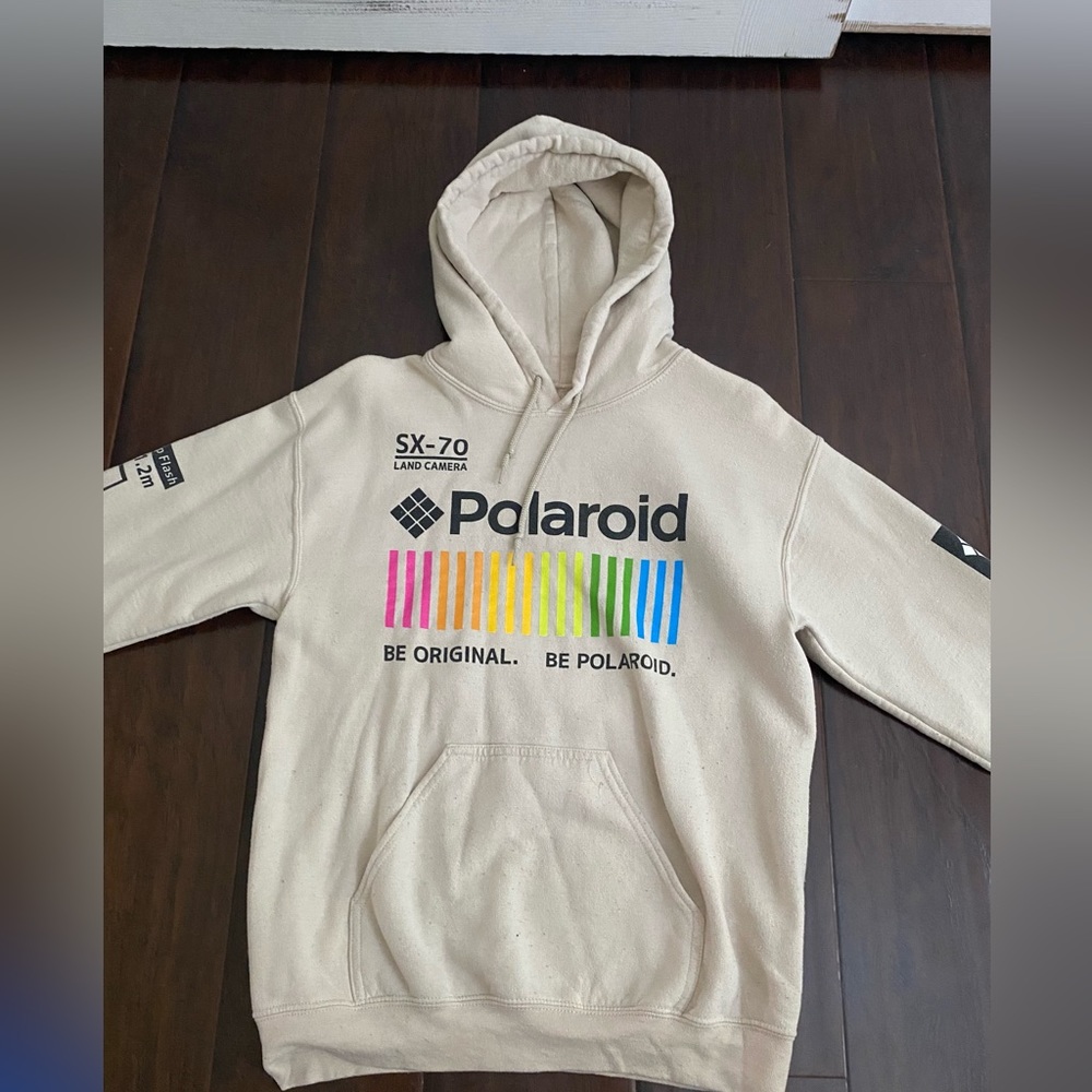 polaroid sweater